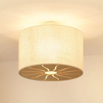 Brilagi - Plafonski luster COUNTRY ROLLER 1xE27/15W/230V, prečnik 50 cm, krem