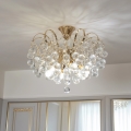 Brilagi - Plafonski luster CRYSTAL 6xE14/60W/230V zlatni