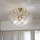 Brilagi - Plafonski luster CRYSTAL 6xE14/60W/230V zlatni