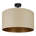 Brilagi - Plafonski luster OREGON ROLLER VEGE 1xE27/15W/230V prečnik 45 cm bež