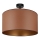 Brilagi - Plafonski luster OREGON ROLLER VEGE 1xE27/15W/230V prečnik 45 cm braon