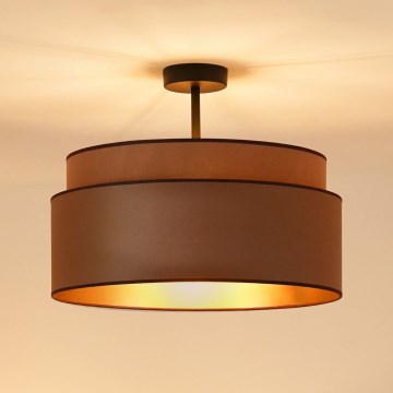 Brilagi - Plafonski luster OREGON VEGE 1xE27/15W/230V Ø 45 cm braon