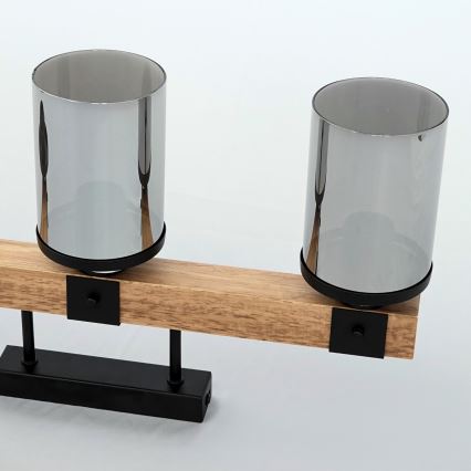 Brilagi - Plafonski luster VISTA 3xE27/60W/230V hrast