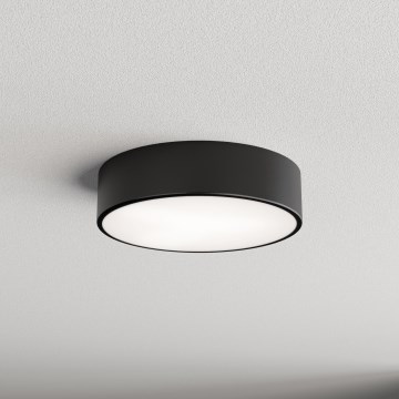 Brilagi - Plafonsko kupatilsko svetlo CLARE 2xE27/24W/230V prečnik 30 cm crno IP54
