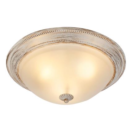 Brilagi - Plafonsko svetlo CLASSIC 3xE27/60W/230V krem/patina