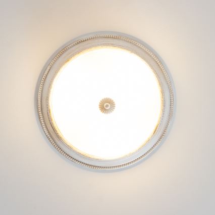 Brilagi - Plafonsko svetlo CLASSIC 3xE27/60W/230V krem/patina