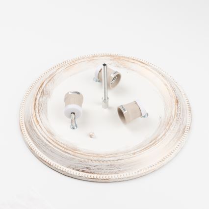 Brilagi - Plafonsko svetlo CLASSIC 3xE27/60W/230V krem/patina