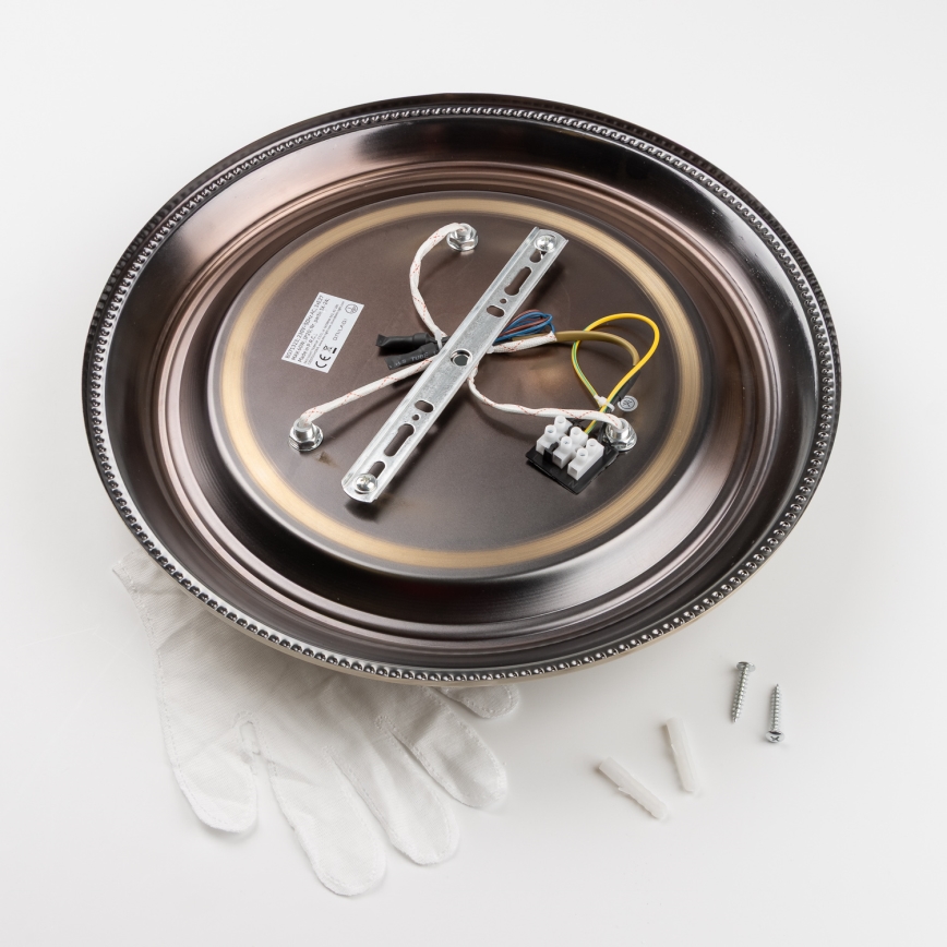 Brilagi - Plafonsko svetlo CLASSIC 3xE27/60W/230V, u bronzanoj boji