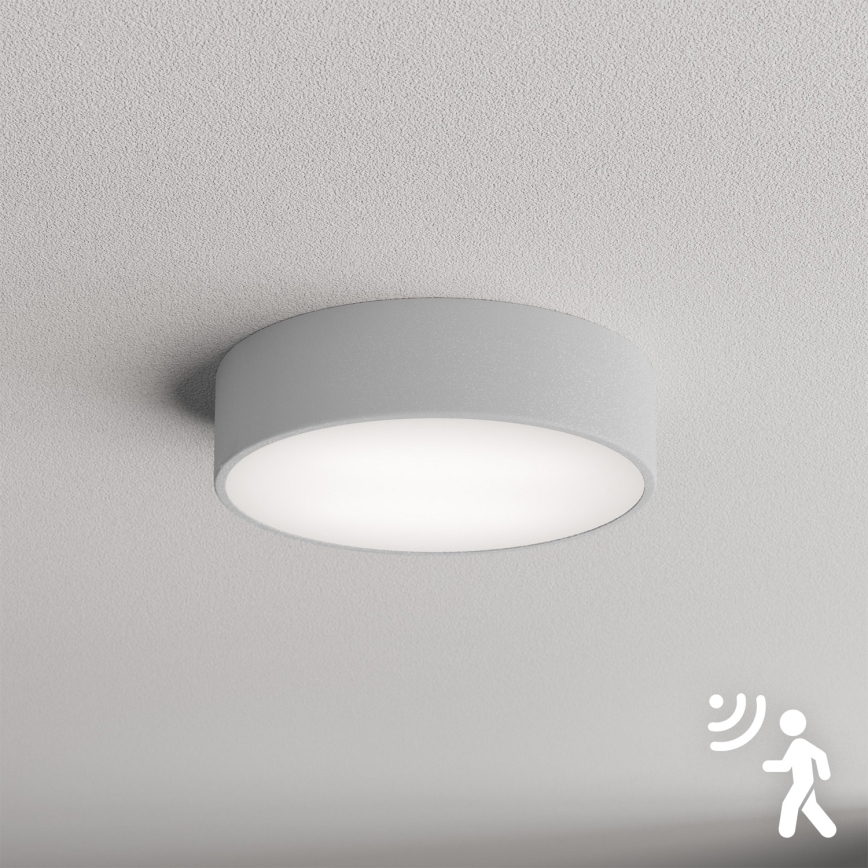 Brilagi - Plafonsko svetlo sa senzorom CLARE 2xE27/24W/230V, prečnika 30 cm, siva