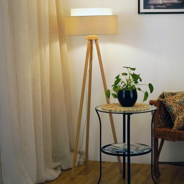 Brilagi - Podna lampa ARIZONA BOHO 1xE27/15W/230V bež