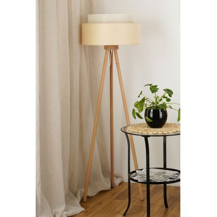 Brilagi - Podna lampa ARIZONA BOHO 1xE27/15W/230V bež
