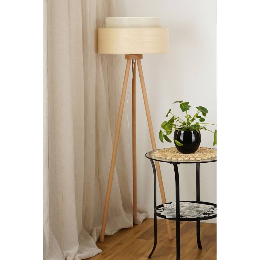 Brilagi - Podna lampa ARIZONA BOHO 1xE27/15W/230V bež