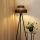 Brilagi - Podna lampa DAKOTA LUNETA 1xE27/15W/230V crno/bež