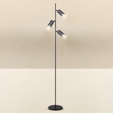 Brilagi - Podna lampa SELE 3xGU10/30W/230V crno