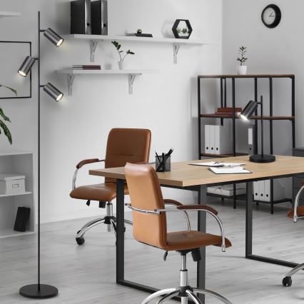 Brilagi - Podna lampa SELE 3xGU10/30W/230V crno