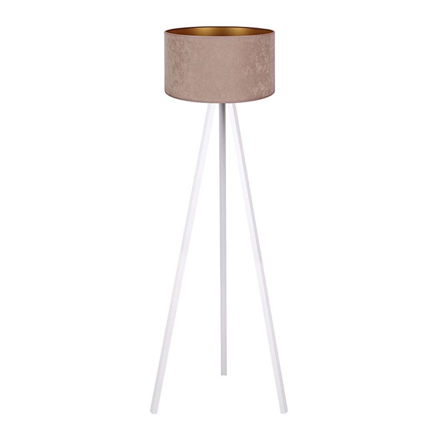 Brilagi - Podna lampa VELVET 1xE27/60W/230V bela/bež