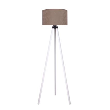 Brilagi - Podna lampa VELVET 1xE27/60W/230V bela/bež
