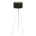 Brilagi - Podna lampa VELVET 1xE27/60W/230V bela/crno