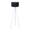 Brilagi - Podna lampa VELVET 1xE27/60W/230V bela/plava