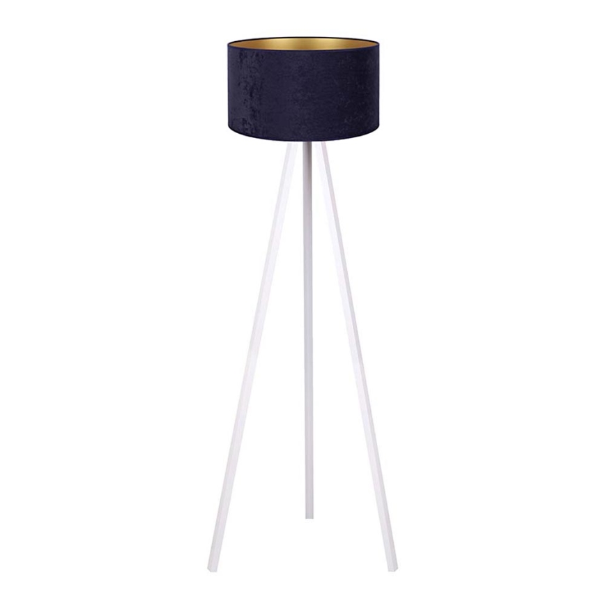 Brilagi - Podna lampa VELVET 1xE27/60W/230V bela/plava