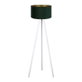 Brilagi - Podna lampa VELVET 1xE27/60W/230V bela/zelena