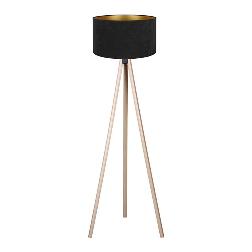 Brilagi - Podna lampa VELVET 1xE27/60W/230V bež/crno