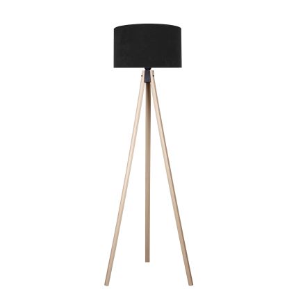 Brilagi - Podna lampa VELVET 1xE27/60W/230V bež/crno