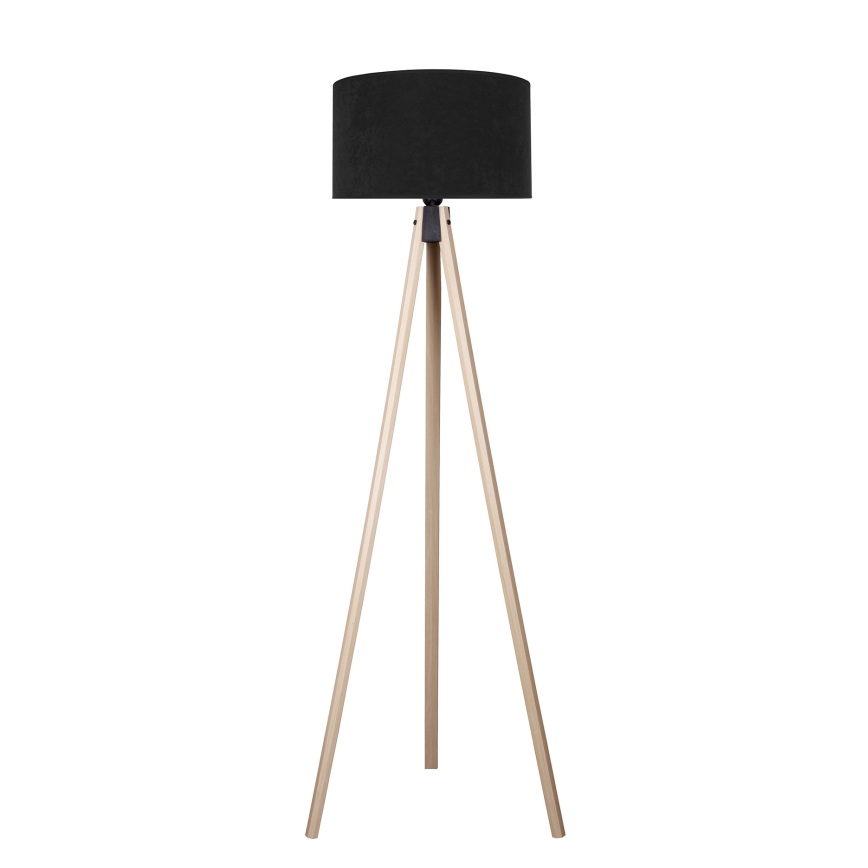 Brilagi - Podna lampa VELVET 1xE27/60W/230V bež/crno