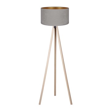 Brilagi - Podna lampa VELVET 1xE27/60W/230V bež/sivo