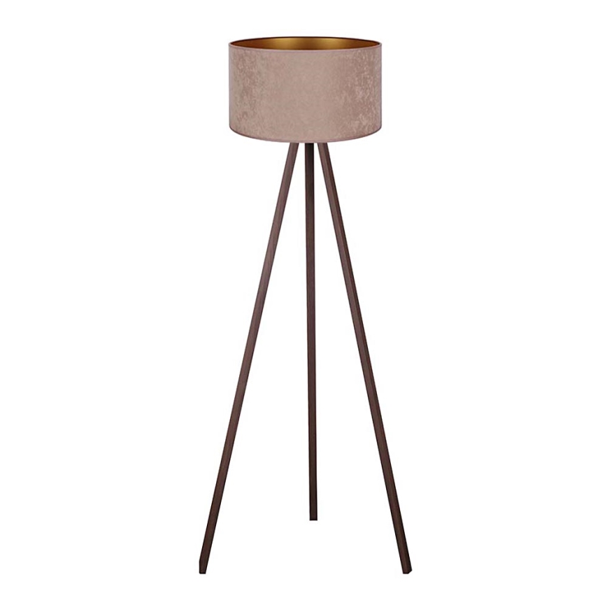 Brilagi - Podna lampa VELVET 1xE27/60W/230V braon/bež