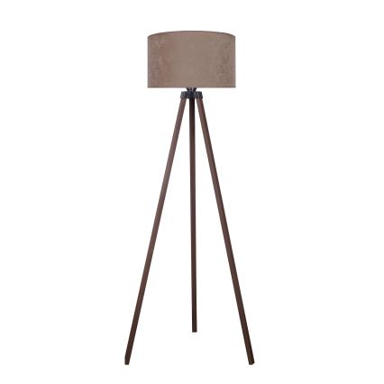 Brilagi - Podna lampa VELVET 1xE27/60W/230V braon/bež