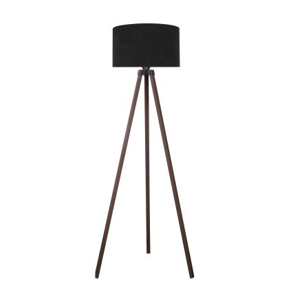 Brilagi - Podna lampa VELVET 1xE27/60W/230V braon/crno