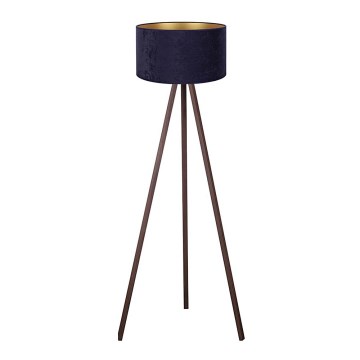 Brilagi - Podna lampa VELVET 1xE27/60W/230V braon/plava