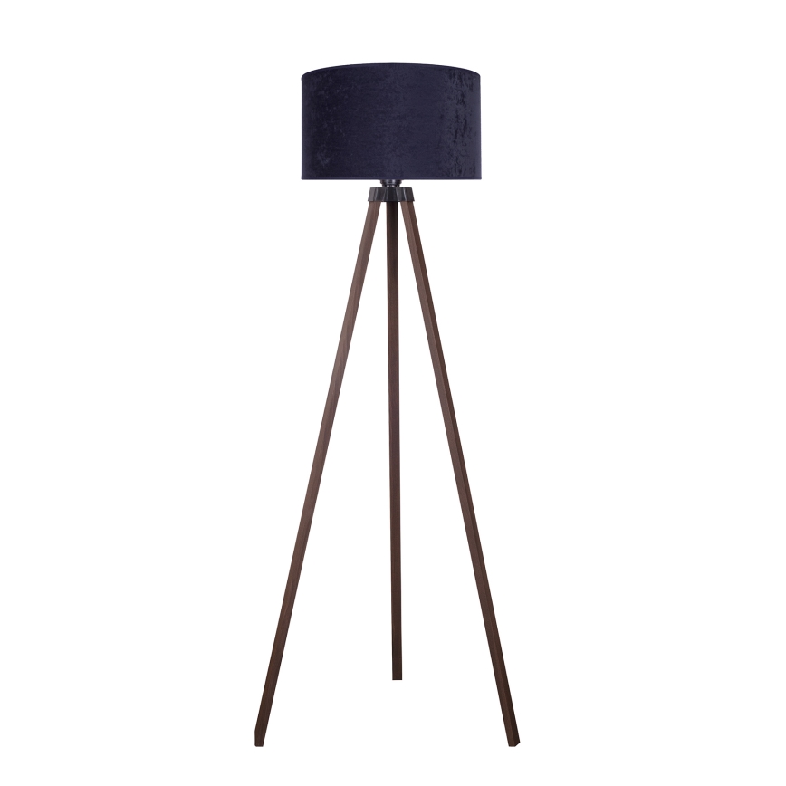 Brilagi - Podna lampa VELVET 1xE27/60W/230V braon/plava
