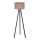 Brilagi - Podna lampa VELVET 1xE27/60W/230V crno/bež