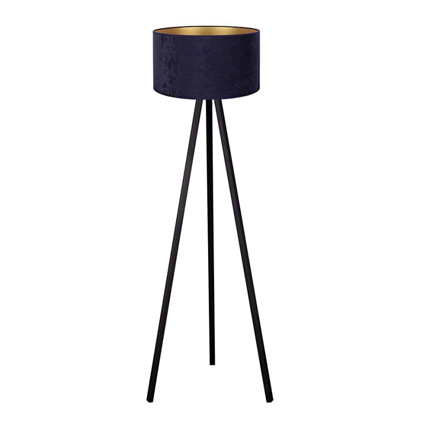 Brilagi - Podna lampa VELVET 1xE27/60W/230V crno/plava