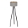 Brilagi - Podna lampa VELVET 1xE27/60W/230V crno/sivo