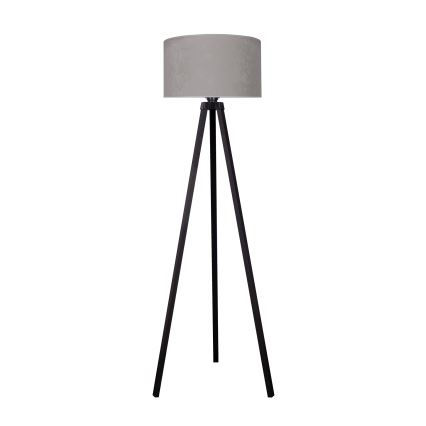 Brilagi - Podna lampa VELVET 1xE27/60W/230V crno/sivo