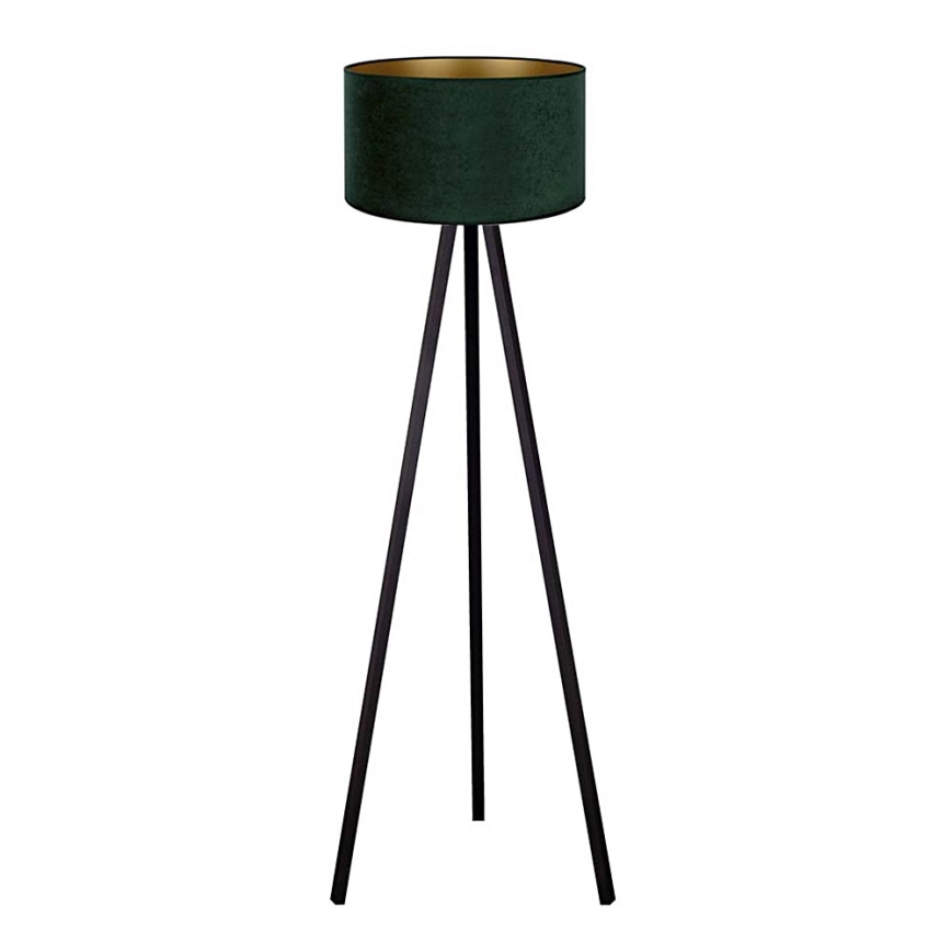 Brilagi - Podna lampa VELVET 1xE27/60W/230V crno/zelena