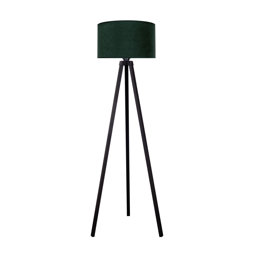 Brilagi - Podna lampa VELVET 1xE27/60W/230V crno/zelena