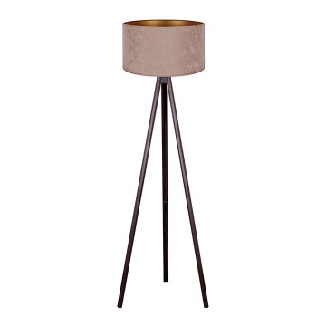 Brilagi - Podna lampa VELVET 1xE27/60W/230V venge/bež