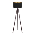Brilagi - Podna lampa VELVET 1xE27/60W/230V venge/crno