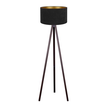 Brilagi - Podna lampa VELVET 1xE27/60W/230V venge/crno