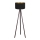 Brilagi - Podna lampa VELVET 1xE27/60W/230V venge/crno