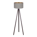 Brilagi - Podna lampa VELVET 1xE27/60W/230V venge/sivo