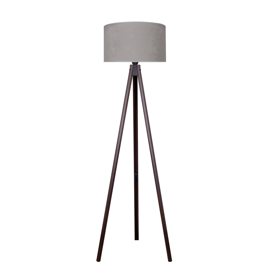 Brilagi - Podna lampa VELVET 1xE27/60W/230V venge/sivo
