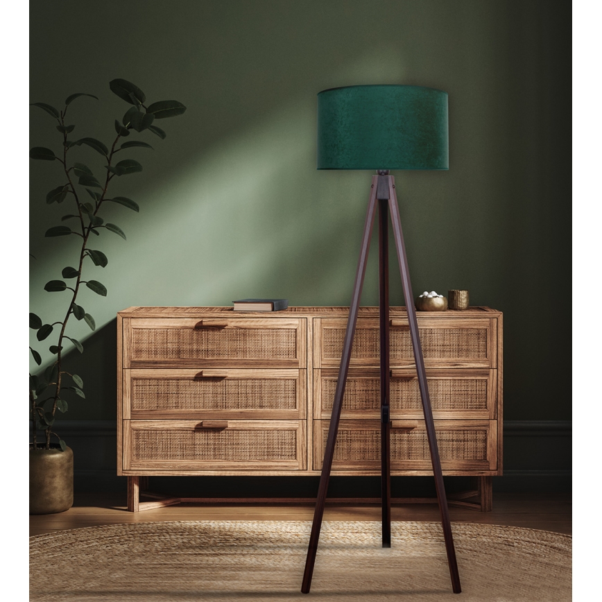 Brilagi - Podna lampa VELVET 1xE27/60W/230V venge/zelena