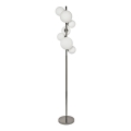 Brilagi - Podna LED lampa MILLA 7xG9/3W/230V sjajni krom/bela