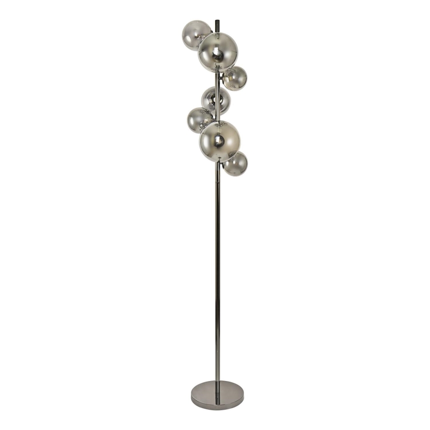 Brilagi - Podna LED lampa MILLA 7xG9/3W/230V sjajni krom/dimno