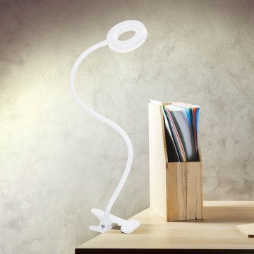 Brilagi - prigušiva LED lampa sa klipom ORBELA LED/8W/230V 3000/4000/5000K bela